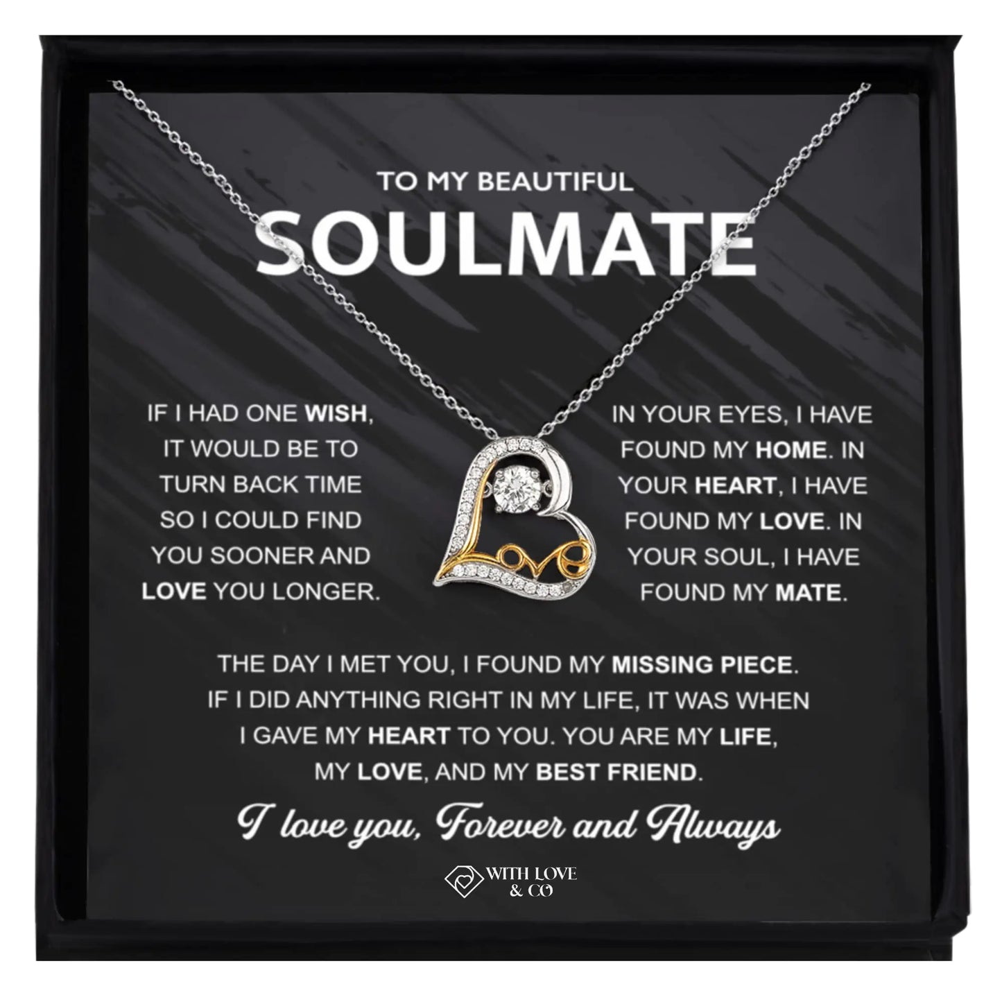 Beautiful Soulmate Necklace