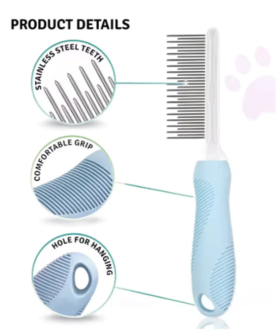 Pet Grooming Needle Comb for Cleaning Fur