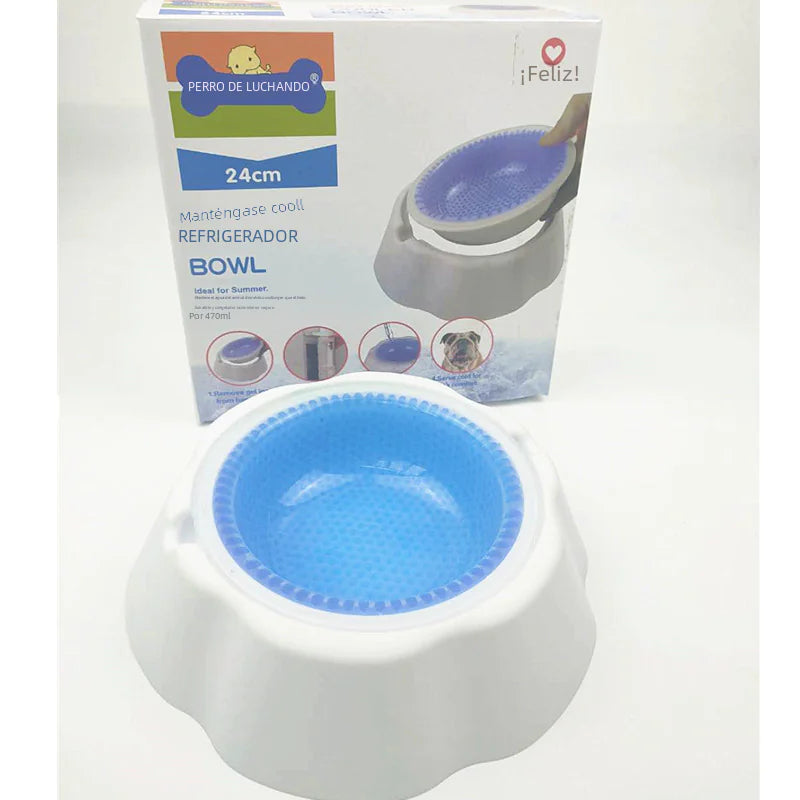 Summer Cooling Pet Bowls for Dogs
