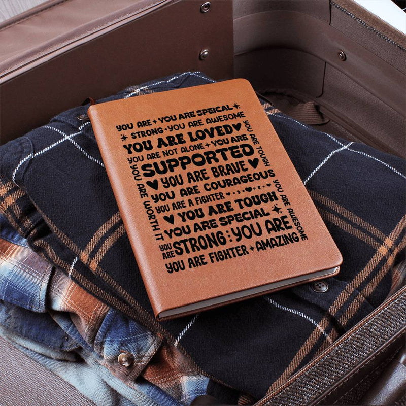 You Are a Fighter – Leather Journal