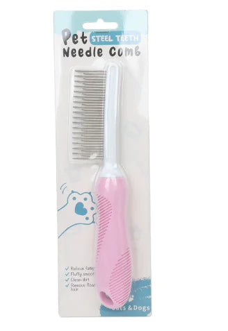 Pet Grooming Needle Comb for Cleaning Fur