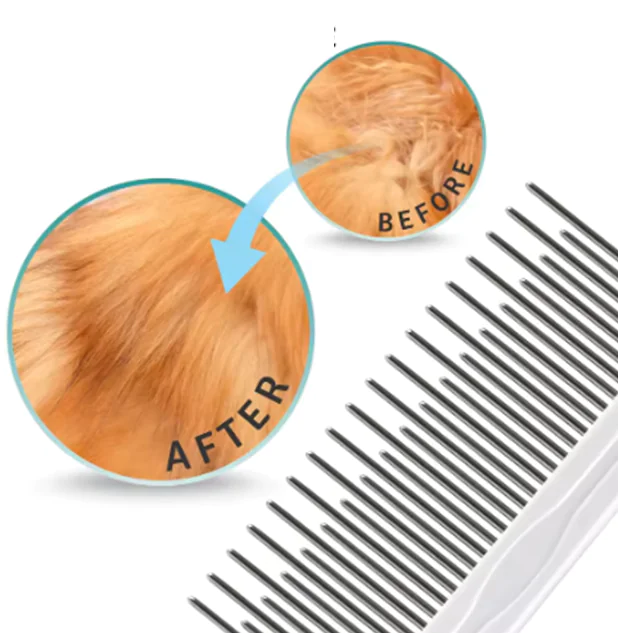Pet Grooming Needle Comb for Cleaning Fur